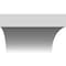Ekena Millwork 6-in. W x 26-in. D x 38-in. H Westlake Architectural Grade PVC Knee Brace BRCP06X26X38WTL - alternate 5